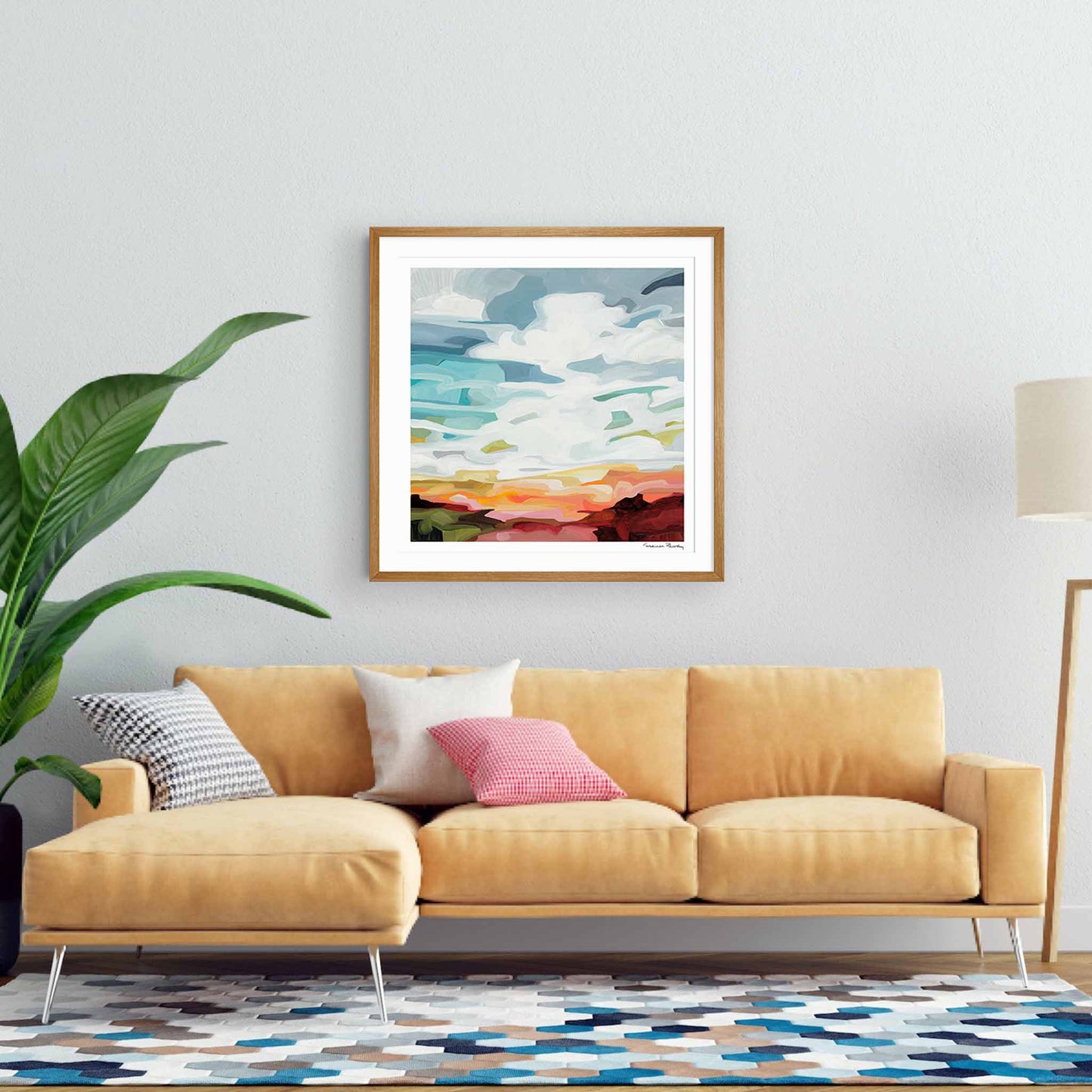 'California Dreaming 3' (peach)