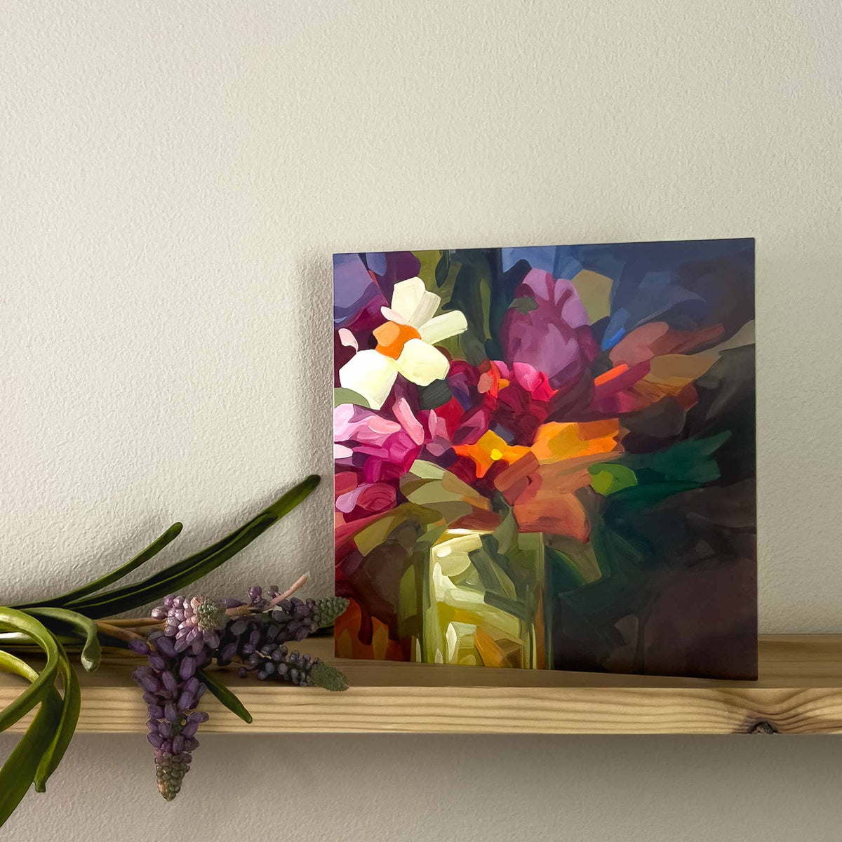 'Wildthing' floral card