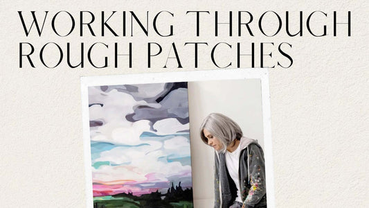 artist susannah bleasby podcast about getting out of a creative slump