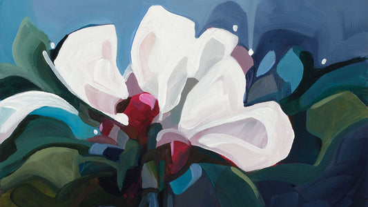 Why White Flowers Glow at Twilight