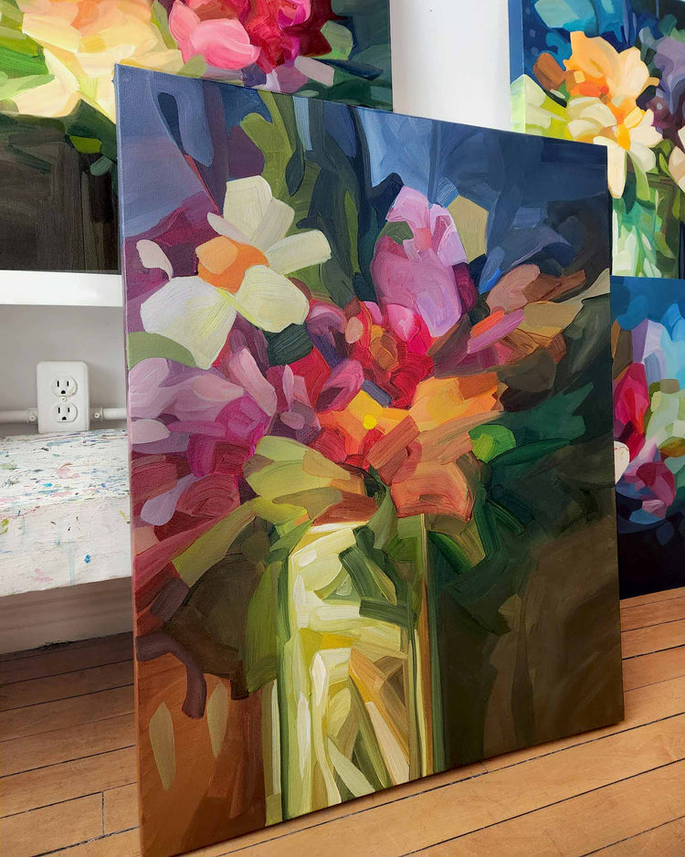 Contemporary Floral Paintings