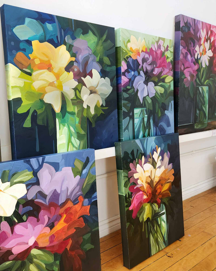 wildflower paintings collection