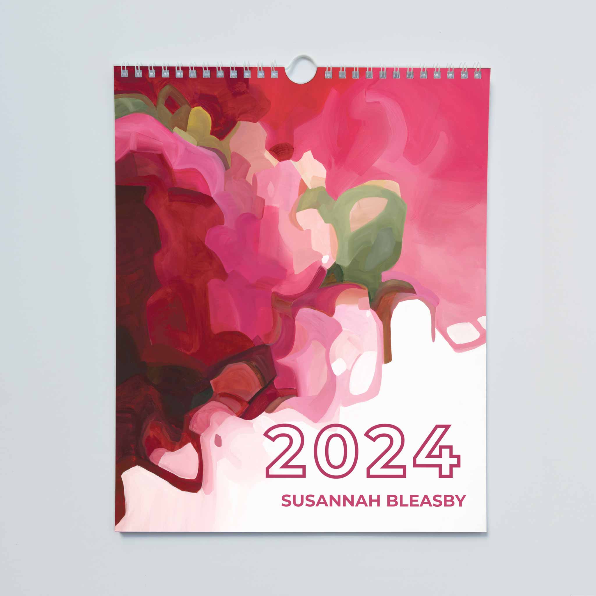Abstract Art 2024 Calendar Susannah Bleasby