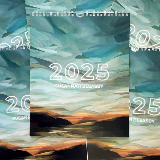 2025 wall calendar landscape art