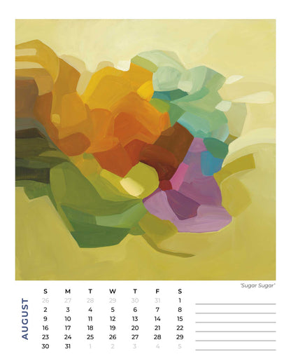 2026 wall calendar august