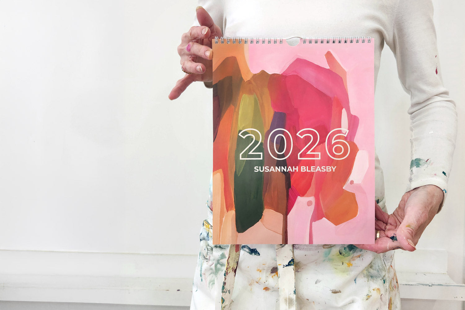 2026 wall calendar abstract art