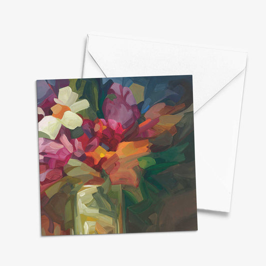 'Wildthing' floral card
