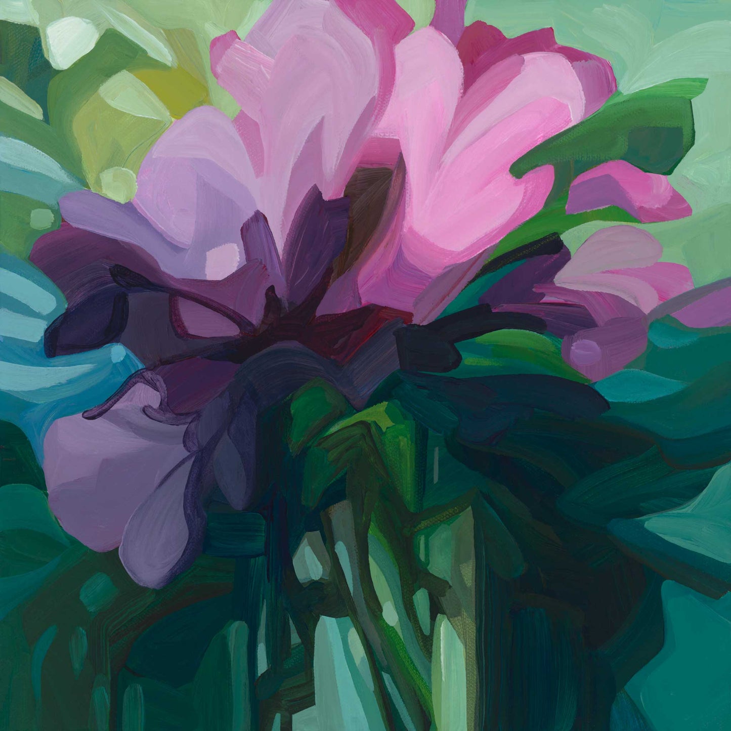 abstract floral wall art prints wildthing 12-6