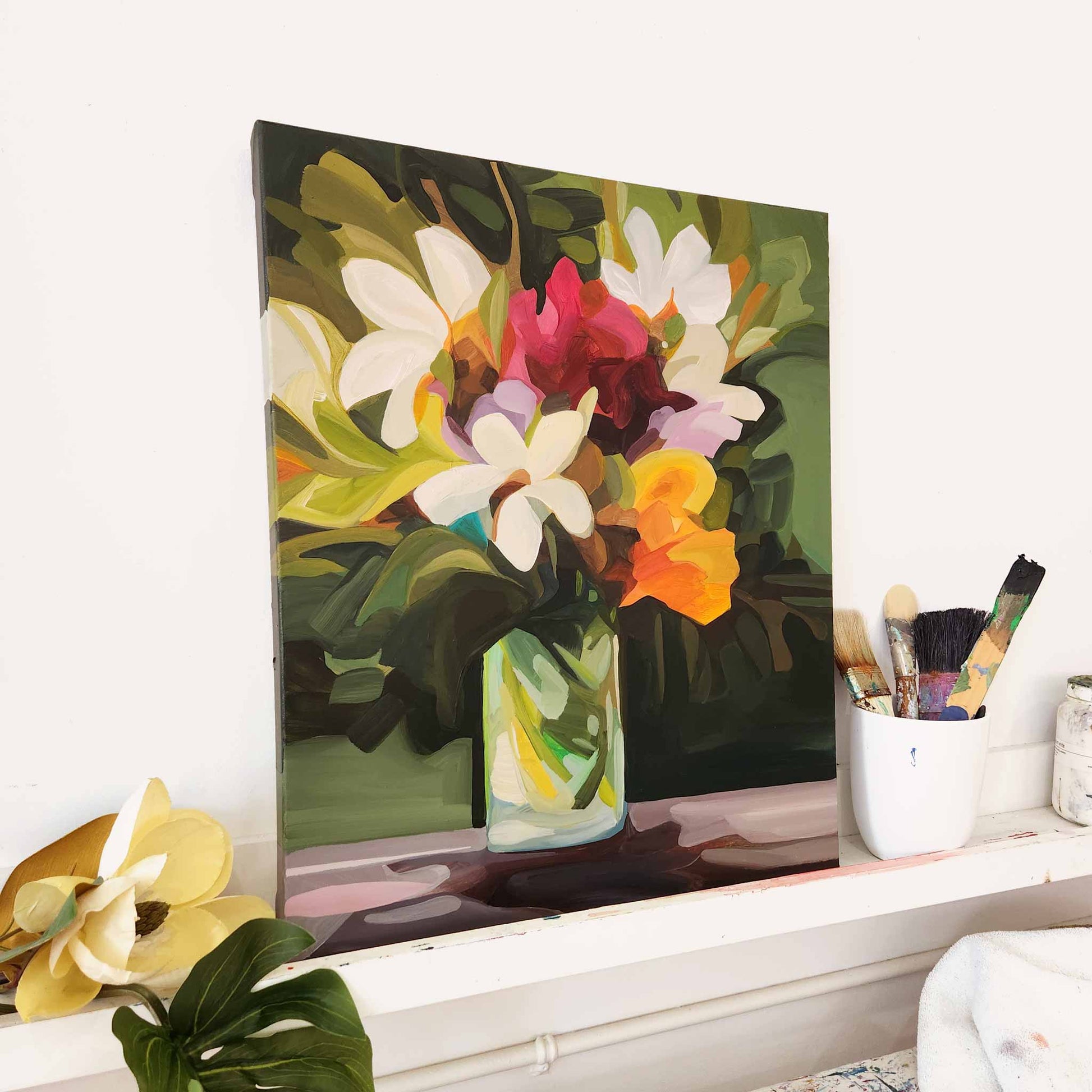 bright floral painting tallula side