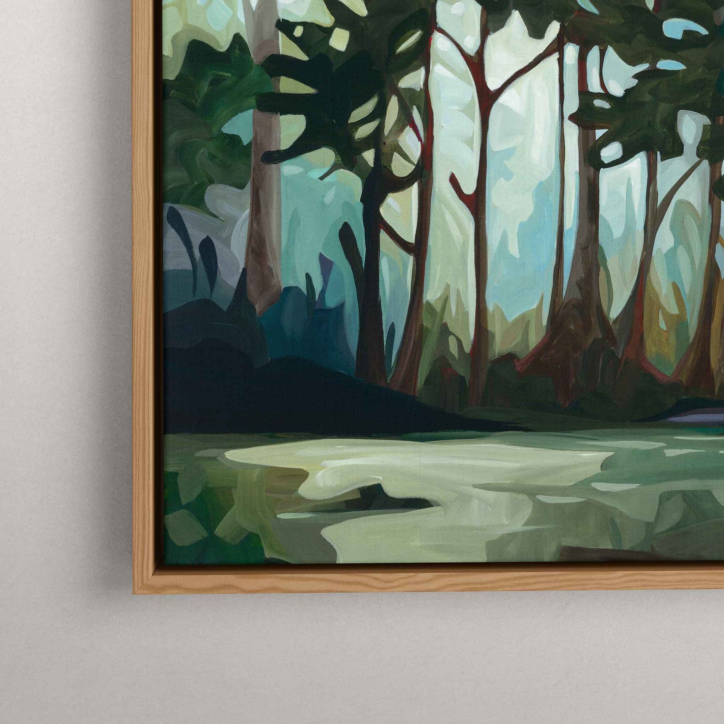 forest canvas wall art