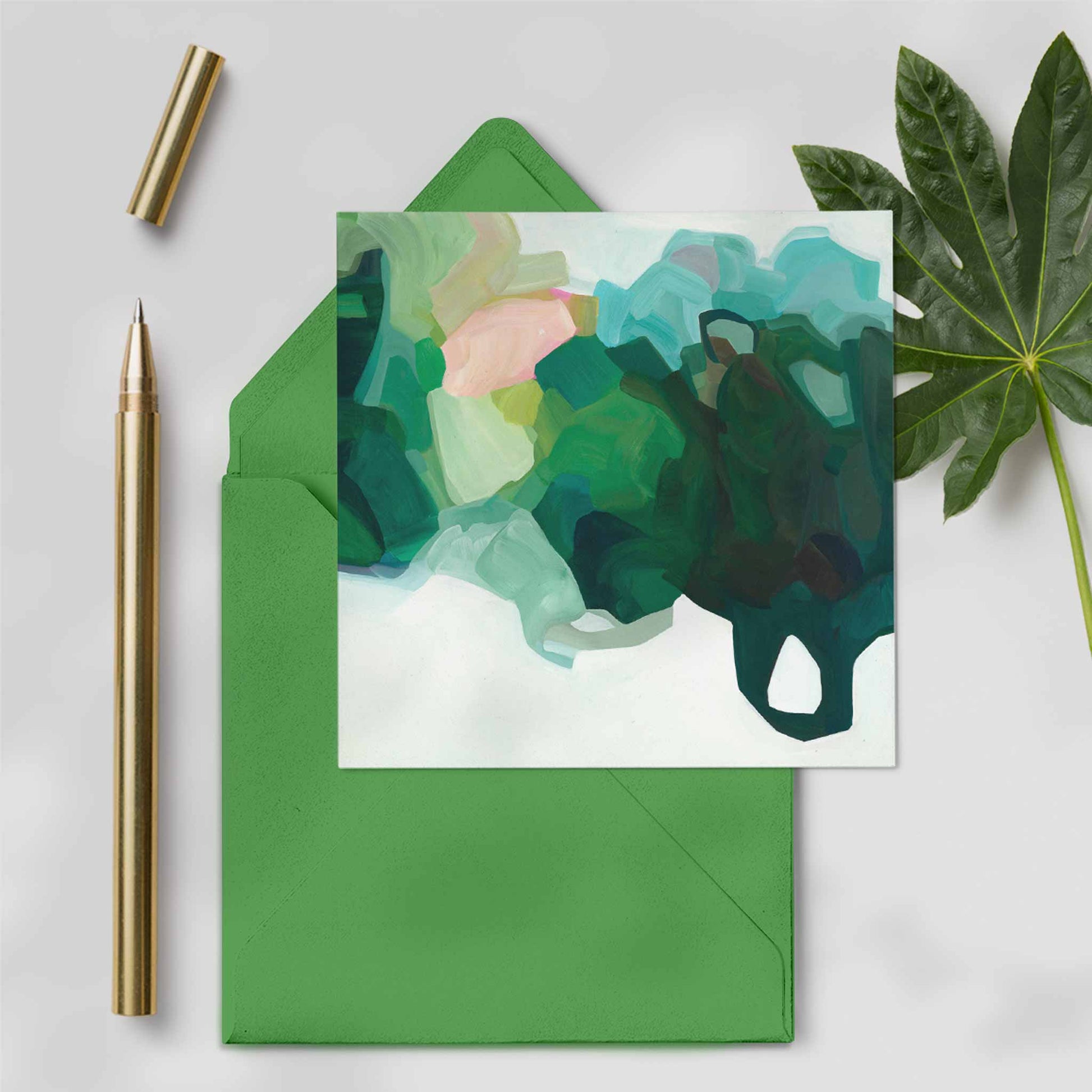 green art greeting cards UK