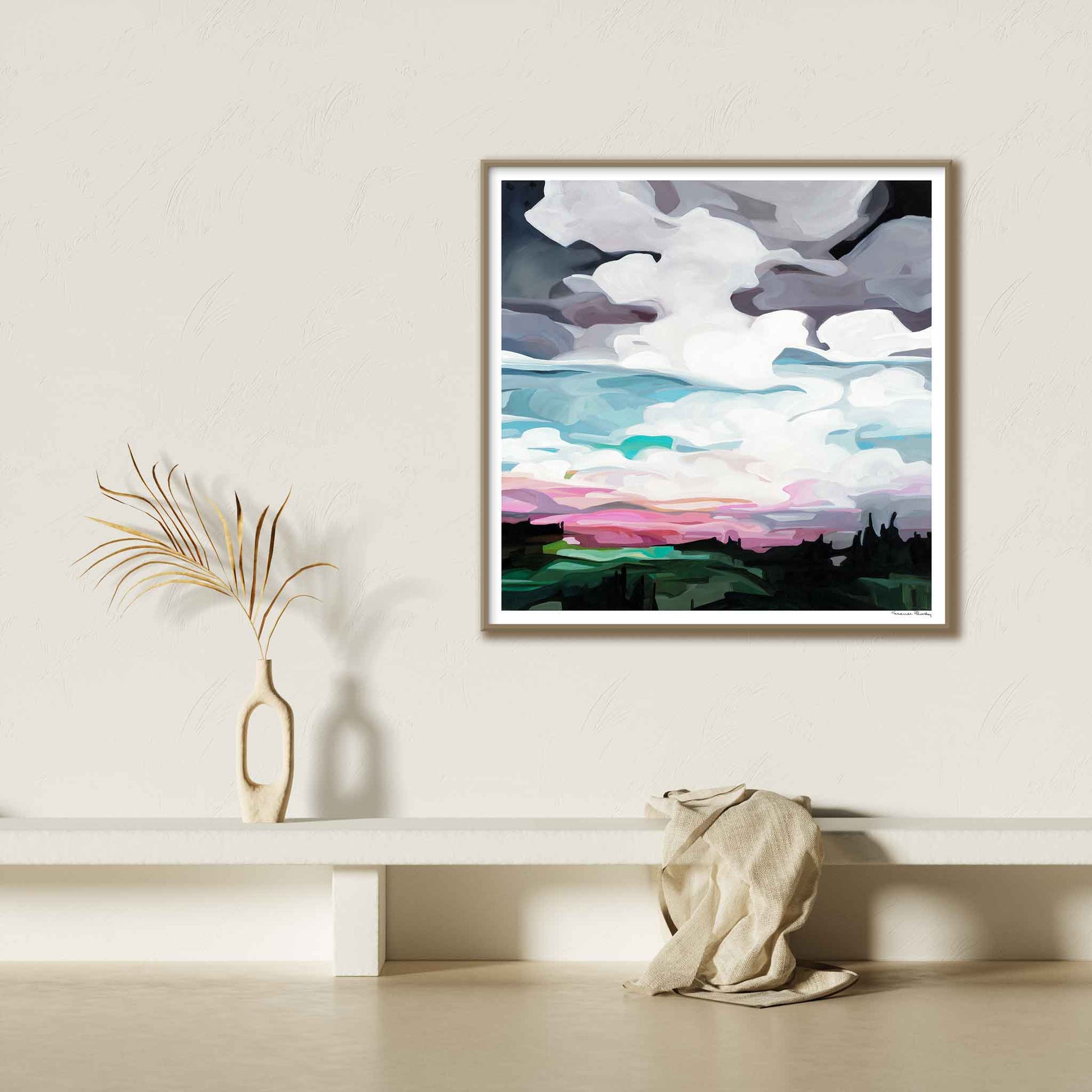 limited edition fine art print night sky painting