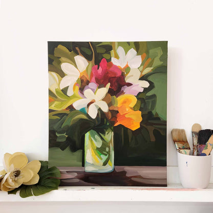 original floral painting tallula front