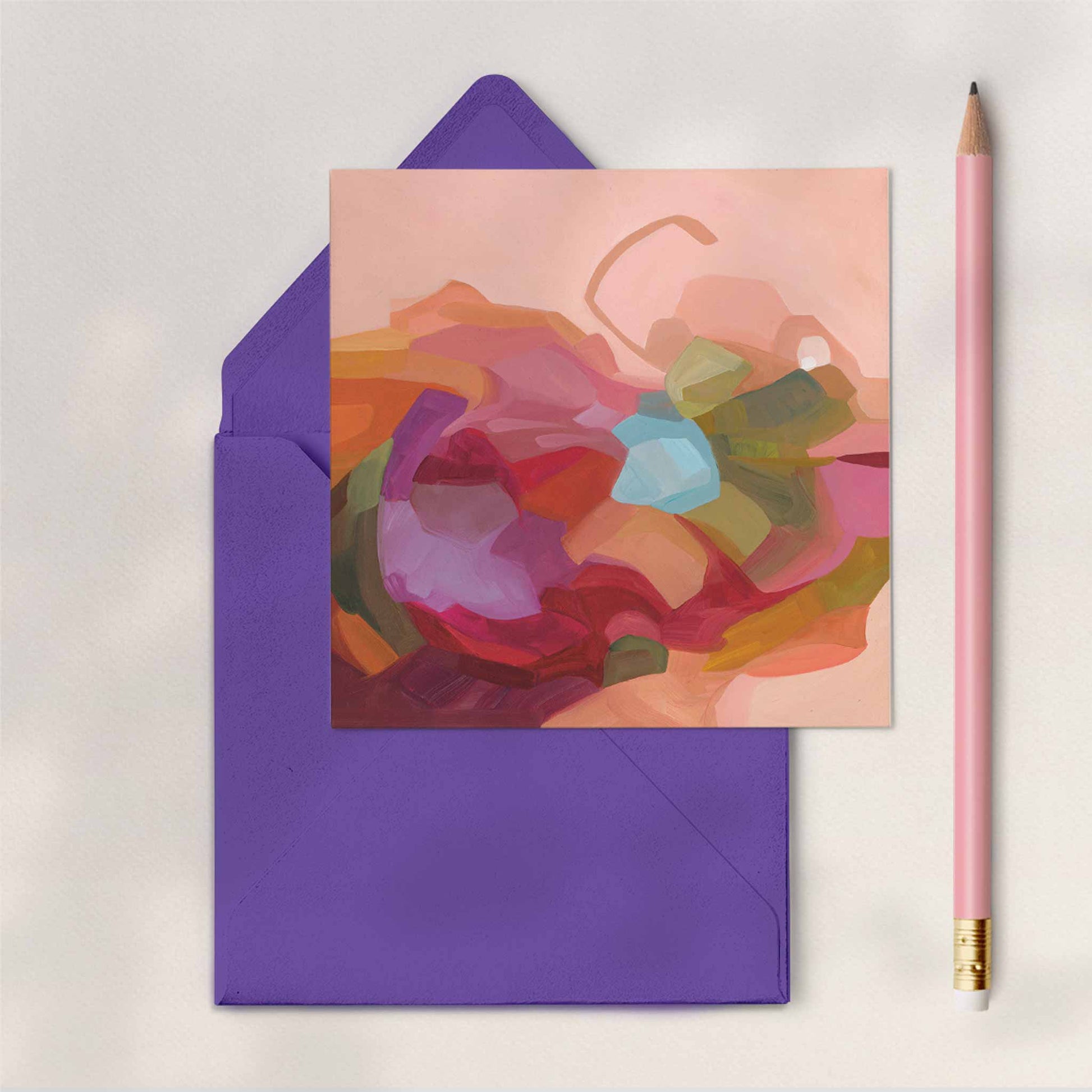 peach art greeting cards UK