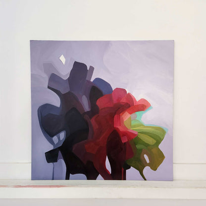 purple abstract painting superfine