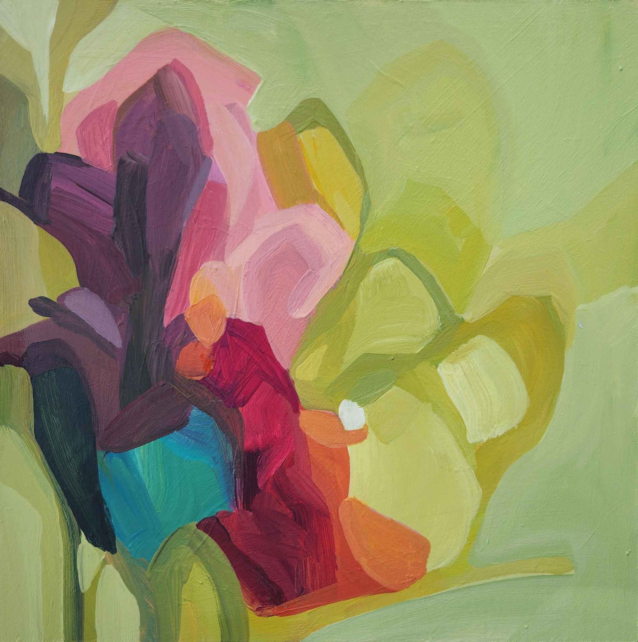 Small abstract painting | Susannah Bleasby Art