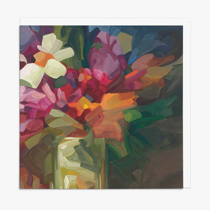 'Wildthing' floral card
